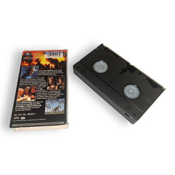 Jurassic Park 1994 VHS - Picture 4 of 4